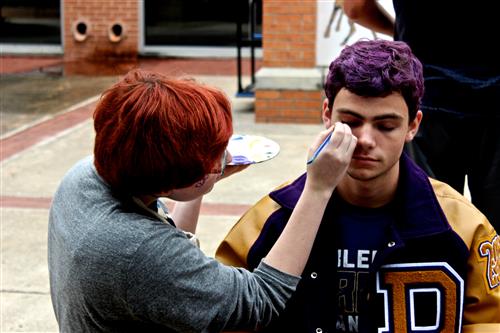 Purple-out 